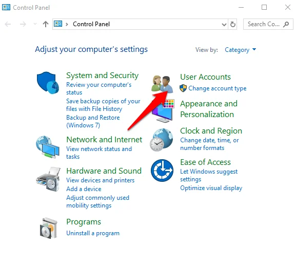 Cách thay đổi quản trị viên trên Windows 10 10 Cách thay đổi quản trị viên trên Windows 10
