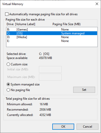 Tệp Trang trong Windows 10 là gì? 10 Tệp Trang trong Windows 10 là gì?