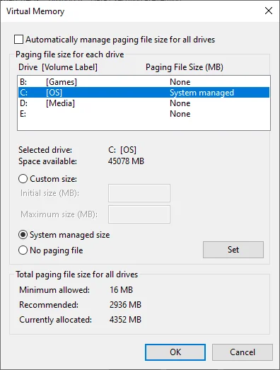 Tệp Trang trong Windows 10 là gì? 10 Tệp Trang trong Windows 10 là gì?