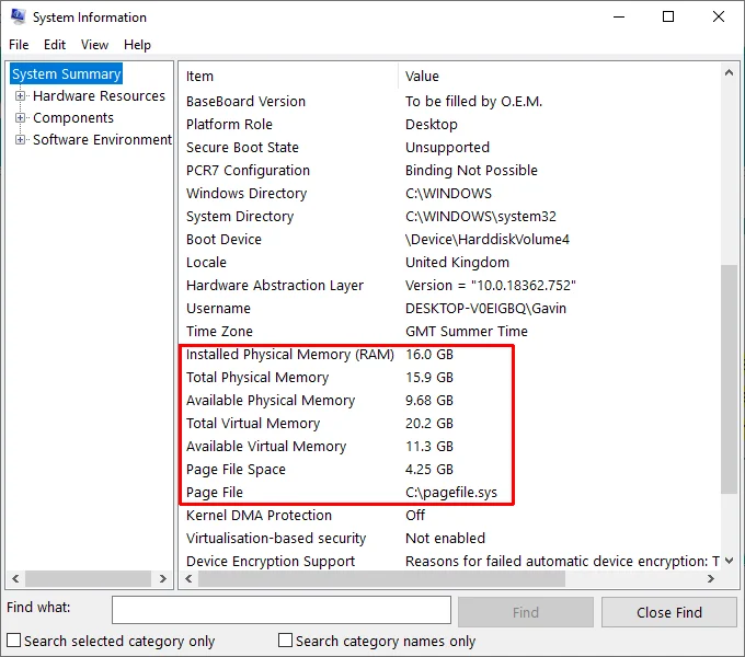 Tệp Trang trong Windows 10 là gì? 2 Tệp Trang trong Windows 10 là gì?