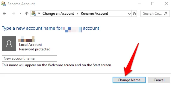 Cách thay đổi tên người dùng của bạn trên Windows 10 22 Cách thay đổi tên người dùng của bạn trên Windows 10