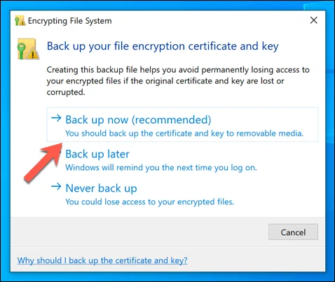 Cách bảo vệ thư mục bằng mật khẩu trong Windows 10 12 Cách bảo vệ thư mục bằng mật khẩu trong Windows 10