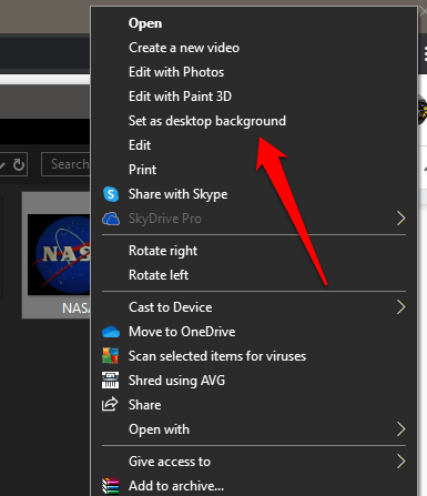 Cách thay đổi nền màn hình của bạn trong Windows 10 10 Cách thay đổi nền màn hình của bạn trong Windows 10