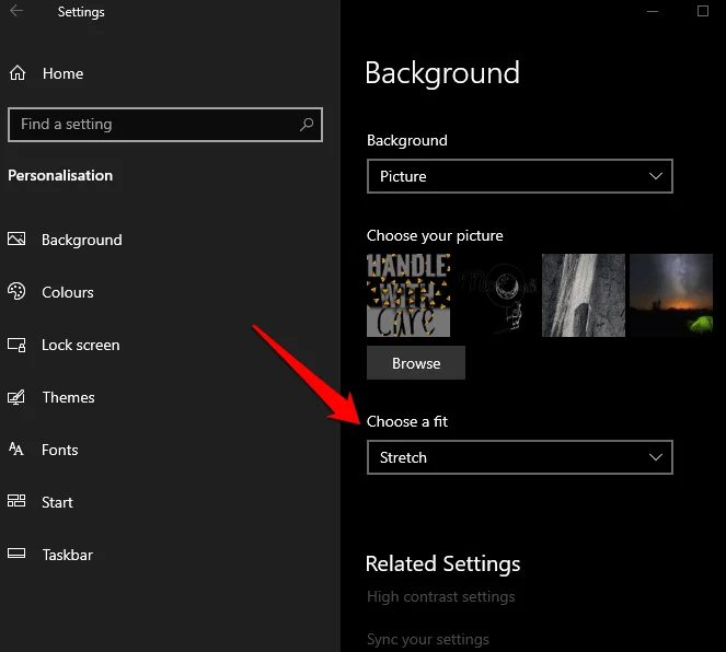 Cách thay đổi nền màn hình của bạn trong Windows 10 8 Cách thay đổi nền màn hình của bạn trong Windows 10