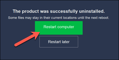 Cách gỡ cài đặt Avast trên Windows 10 14 Cách gỡ cài đặt Avast trên Windows 10