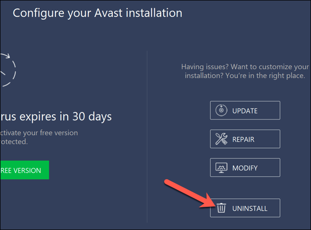 Cách gỡ cài đặt Avast trên Windows 10 10 Cách gỡ cài đặt Avast trên Windows 10