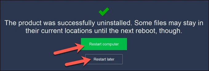 Cách gỡ cài đặt Avast trên Windows 10 26 Cách gỡ cài đặt Avast trên Windows 10