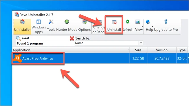 Cách gỡ cài đặt Avast trên Windows 10 28 Cách gỡ cài đặt Avast trên Windows 10