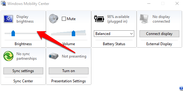 Cách điều chỉnh độ sáng trên Windows 10 16 Cách điều chỉnh độ sáng trên Windows 10