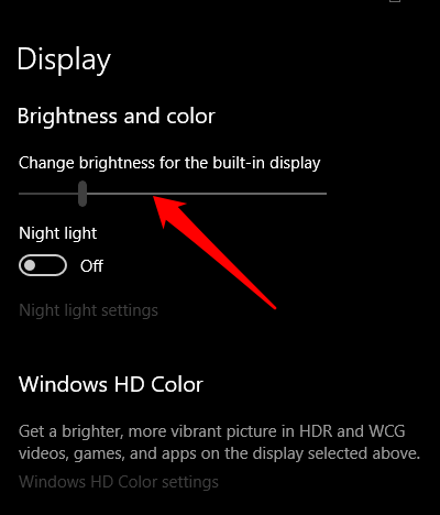 Cách điều chỉnh độ sáng trên Windows 10 28 Cách điều chỉnh độ sáng trên Windows 10