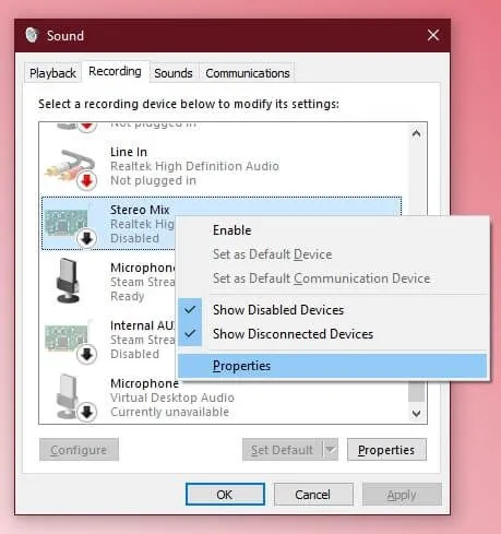 Cách phát âm thanh trên tai nghe và loa cùng lúc trong Windows 10 18 Cách phát âm thanh trên tai nghe và loa cùng lúc trong Windows 10