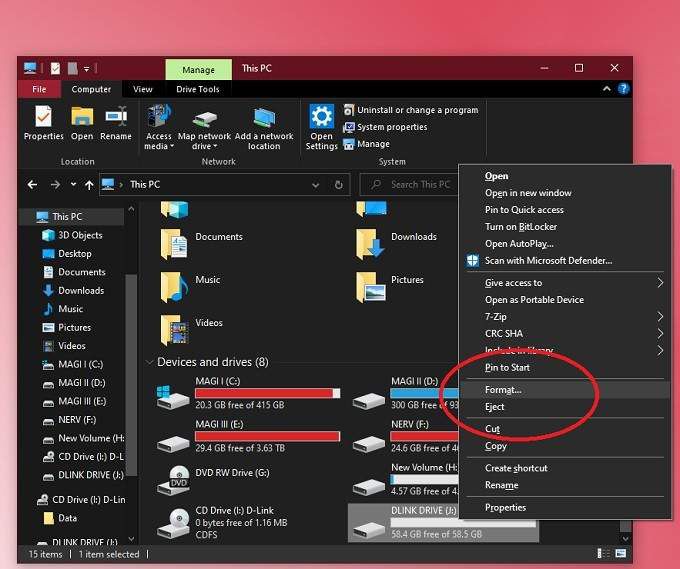 Cách định dạng thẻ SD trên Windows 10 12 Cách định dạng thẻ SD trên Windows 10