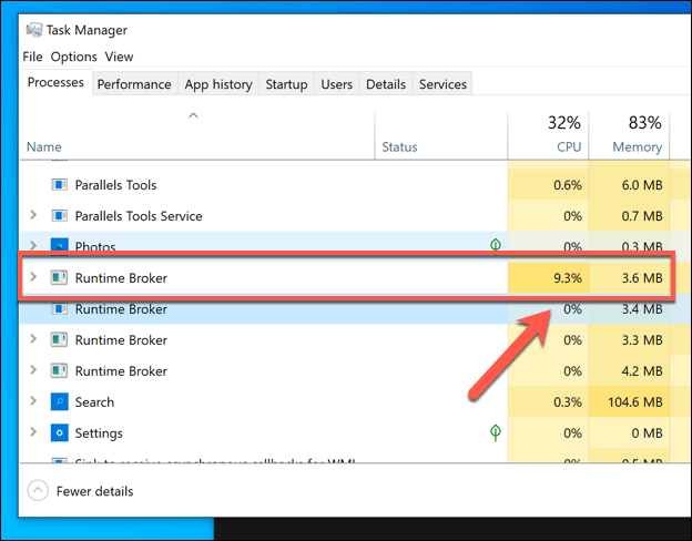 Runtime Broker trong Windows 10 là gì (và nó có an toàn không) 6 Runtime Broker trong Windows 10 là gì (và nó có an toàn không)
