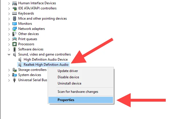 Cách khắc phục lỗi trình kết xuất âm thanh trong Windows 10 14 Cách khắc phục lỗi trình kết xuất âm thanh trong Windows 10