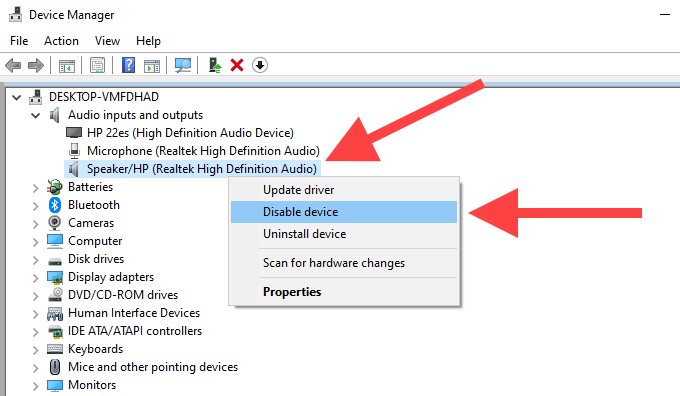 Cách khắc phục lỗi trình kết xuất âm thanh trong Windows 10 6 Cách khắc phục lỗi trình kết xuất âm thanh trong Windows 10