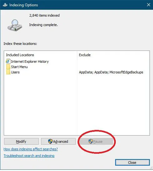 Microsoft Windows Search Indexer là gì? 6 Microsoft Windows Search Indexer là gì?