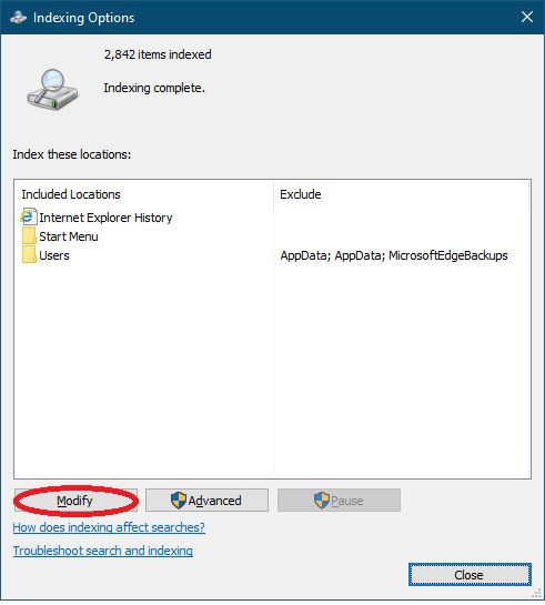 Microsoft Windows Search Indexer là gì? 8 Microsoft Windows Search Indexer là gì?