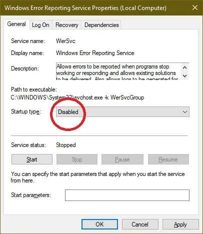 Cách khắc phục lỗi Werfault.exe trong Windows 10 22 Cách khắc phục lỗi Werfault.exe trong Windows 10