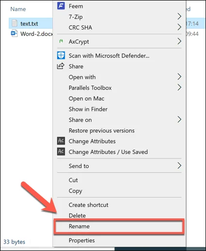 Cách thay đổi loại tệp trong Windows 10 10 Cách thay đổi loại tệp trong Windows 10