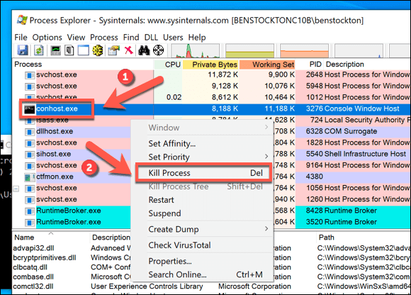 Conhost.exe là gì và nó có an toàn không? 10 Conhost.exe là gì và nó có an toàn không?