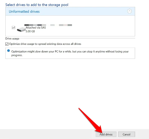 Cách sử dụng không gian lưu trữ trên Windows 10 để sao lưu dữ liệu 24 Cách sử dụng không gian lưu trữ trên Windows 10 để sao lưu dữ liệu