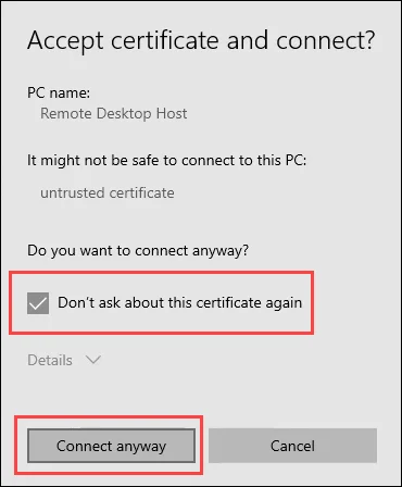 Cách sử dụng Remote Desktop trong Windows 10 20 Cách sử dụng Remote Desktop trong Windows 10