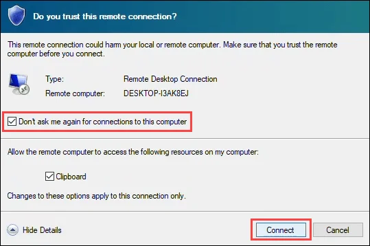 Cách sử dụng Remote Desktop trong Windows 10 36 Cách sử dụng Remote Desktop trong Windows 10