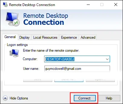 Cách sử dụng Remote Desktop trong Windows 10 34 Cách sử dụng Remote Desktop trong Windows 10