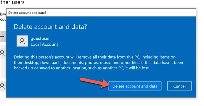 Cách xóa hồ sơ người dùng trong Windows 10 10 Cách xóa hồ sơ người dùng trong Windows 10