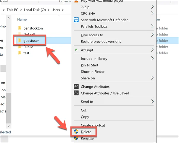 Cách xóa hồ sơ người dùng trong Windows 10 12 Cách xóa hồ sơ người dùng trong Windows 10