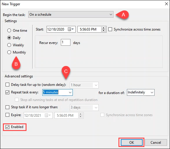 Cách lập lịch tệp hàng loạt trong Windows 16 Cách lập lịch tệp hàng loạt trong Windows