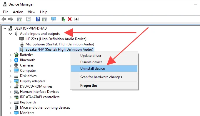 Cách khắc phục “Không có thiết bị đầu ra âm thanh nào được cài đặt” trong Windows 10 8 Cách khắc phục “Không có thiết bị đầu ra âm thanh nào được cài đặt” trong Windows 10