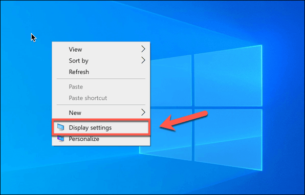 Cách thay đổi độ phân giải màn hình trong Windows 10 2 Cách thay đổi độ phân giải màn hình trong Windows 10
