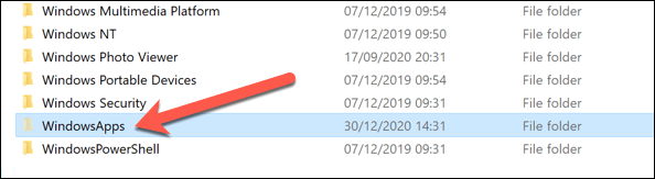 Cách truy cập thư mục Windowsapps trong Windows 10 6 Cách truy cập thư mục Windowsapps trong Windows 10