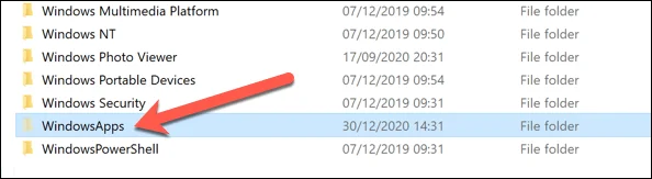 Cách truy cập thư mục Windowsapps trong Windows 10 6 Cách truy cập thư mục Windowsapps trong Windows 10
