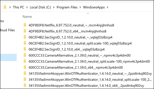 Cách truy cập thư mục Windowsapps trong Windows 10 18 Cách truy cập thư mục Windowsapps trong Windows 10