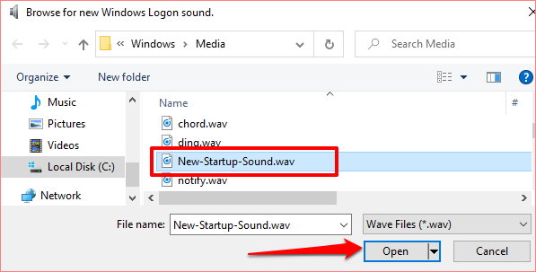 Cách thay đổi âm thanh khởi động Windows 10 26 Cách thay đổi âm thanh khởi động Windows 10