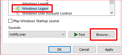 Cách thay đổi âm thanh khởi động Windows 10 22 Cách thay đổi âm thanh khởi động Windows 10