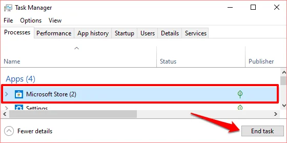 Microsoft Store Không tải xuống ứng dụng? 11 cách khắc phục 6 Microsoft Store Không tải xuống ứng dụng? 11 cách khắc phục