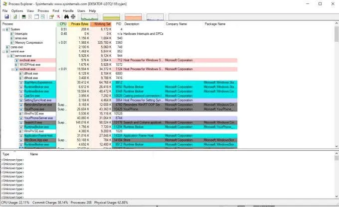 Cách sử dụng Process Monitor và Process Explorer 4 Cách sử dụng Process Monitor và Process Explorer