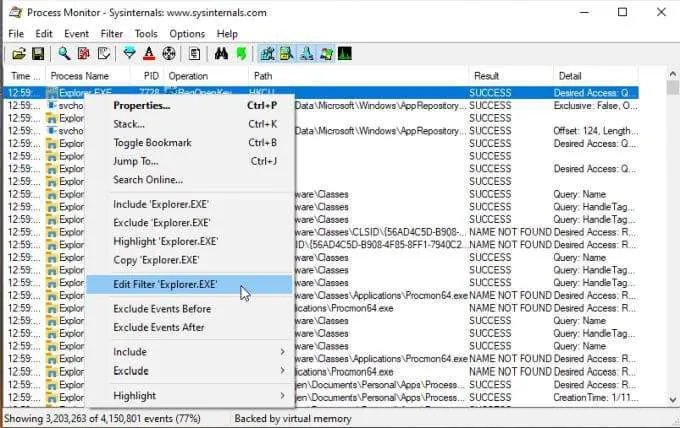 Cách sử dụng Process Monitor và Process Explorer 10 Cách sử dụng Process Monitor và Process Explorer