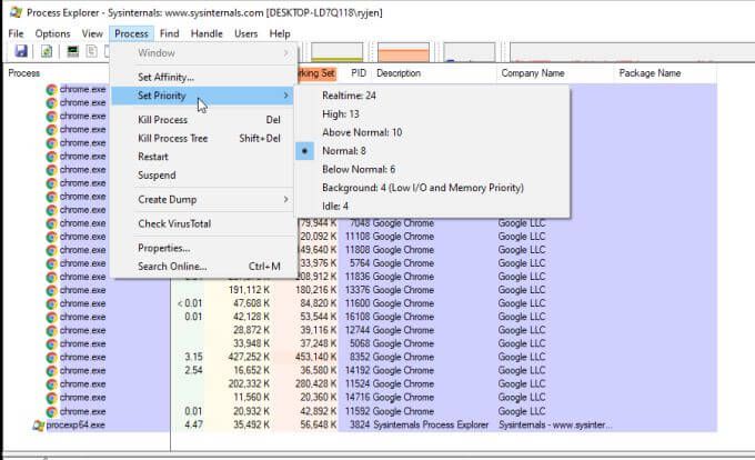Cách sử dụng Process Monitor và Process Explorer 30 Cách sử dụng Process Monitor và Process Explorer