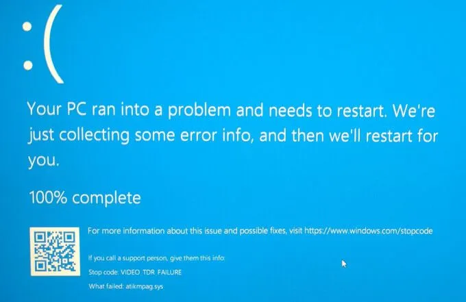Cách khắc phục lỗi BSOD Video TDR Failure trong Windows 10 2 Cách khắc phục lỗi BSOD Video TDR Failure trong Windows 10