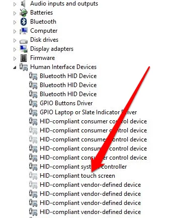 Cách tắt màn hình cảm ứng trong Windows 10 12 Cách tắt màn hình cảm ứng trong Windows 10