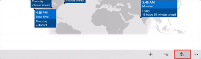 Cách thêm Đồng hồ trên màn hình vào Windows 10 28 Cách thêm Đồng hồ trên màn hình vào Windows 10