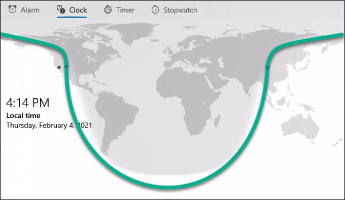 Cách thêm Đồng hồ trên màn hình vào Windows 10 20 Cách thêm Đồng hồ trên màn hình vào Windows 10