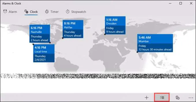 Cách thêm Đồng hồ trên màn hình vào Windows 10 24 Cách thêm Đồng hồ trên màn hình vào Windows 10