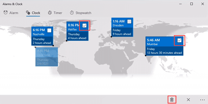 Cách thêm Đồng hồ trên màn hình vào Windows 10 26 Cách thêm Đồng hồ trên màn hình vào Windows 10