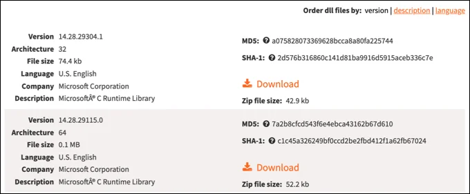 Cách khắc phục lỗi “vcruntime140.Dll bị thiếu” trên Windows 10 26 Cách khắc phục lỗi “vcruntime140.Dll bị thiếu” trên Windows 10