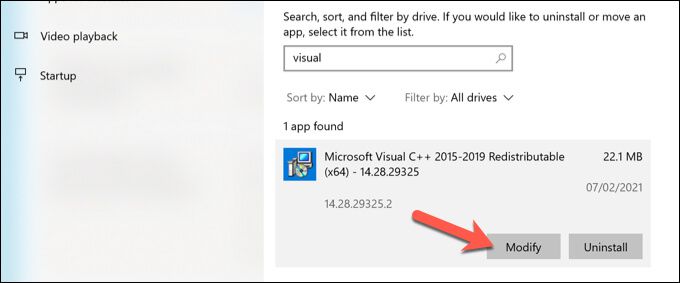 Cách khắc phục lỗi “vcruntime140.Dll bị thiếu” trên Windows 10 6 Cách khắc phục lỗi “vcruntime140.Dll bị thiếu” trên Windows 10